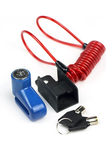 M365 Elektrikli Scooter Hırsızlığa Karşı Kilit Aksesuarları Xiaomi Disk Fren Kilidi Için Çok Fonksiyonlu Anti-Hırsızlık Kilidi (Siyah) (Yurt Dışından) fırsatları
