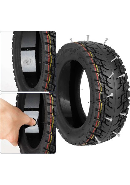 10X3 Kendi Kendini Onaran Arazi Vakum Lastikleri, 10 Inç 255X80 ve 80/65-6 Patlamaya Dayanıklı Vakum Lastikleriyle Uyumludur (Yurt Dışından) fiyatları