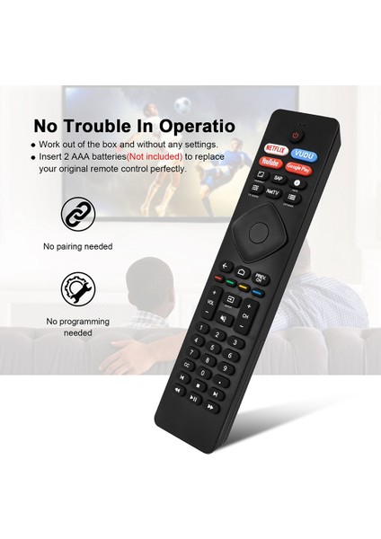 Android 4K Ultra Hd Akıllı LED Tv Için NH800UP RF402A-V14 Uzaktan Kumandayı Değiştirin 43PFL5766/F7 50PFL5704/F7 55PFL5604/F7 (Yurt Dışından) indirimleri