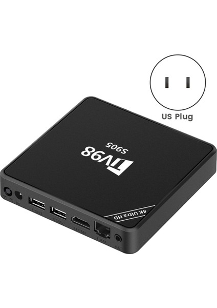 TV98 Tv Kutusu 1g + 8g Set Üstü Kutusu S9054K Android 12 Akıllı Tv Kutusu RJ45 10M 100M TV98 Medya Oynatıcı Abd Tak (Yurt Dışından) fırsatları