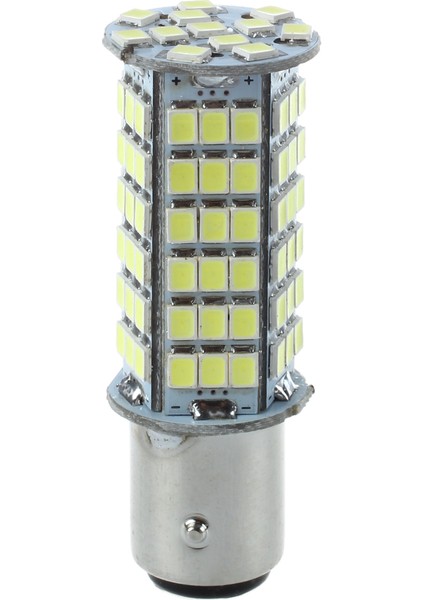 2x 1157 P21/5W 3528 102 Smd LED Araç Fren Durdurma Kuyruk Sinyal Işığı Lamba Ampul Beyaz (Yurt Dışından)