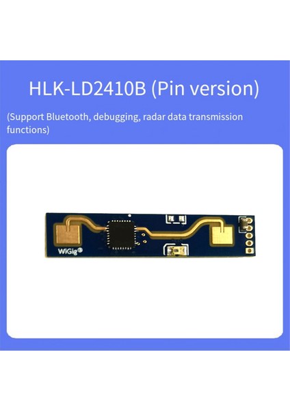 Mini LD2410B Yüksek Hassasiyetli 24GHZ Insan Varlığı Durum Algılama Radar Sensör Modülü (Yurt Dışından)