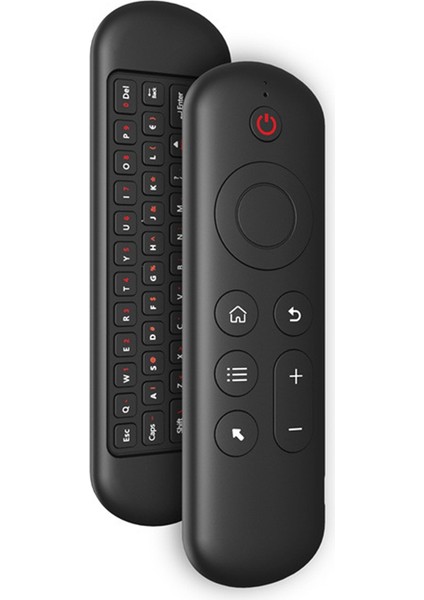Uçan Fare 2.4g + Bluetooth Çift Model Renkli Arkadan Aydınlatmalı Klavye Akıllı Uzaktan Kumanda Tv Kutusu Uzaktan Kumanda (Yurt Dışından)