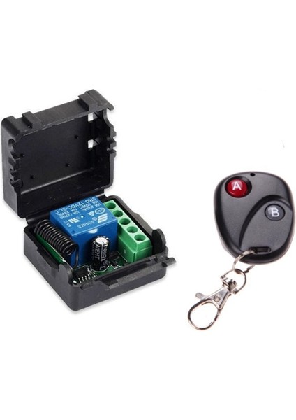 Kablosuz Uzaktan Kumanda Anahtarı Dc 12 V 10A 433 Mhz Rf Uzaktan Kumanda Verici Alıcı ile Hırsızlık Önleme Alarm Sistemi Için (Yurt Dışından)