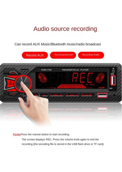 Kanallı 60W Bluetooth Araç Radyosu Araba Mp3 Çalar Plug-In U Disk Araba Radyosu ile Akıllı Ai Ses Fonksiyonu Araba Için (Yurt Dışından) fırsatları