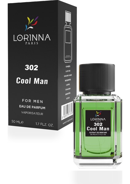 Lorınna Parıs Cool Man 50 ml Edp Erkek Parfüm