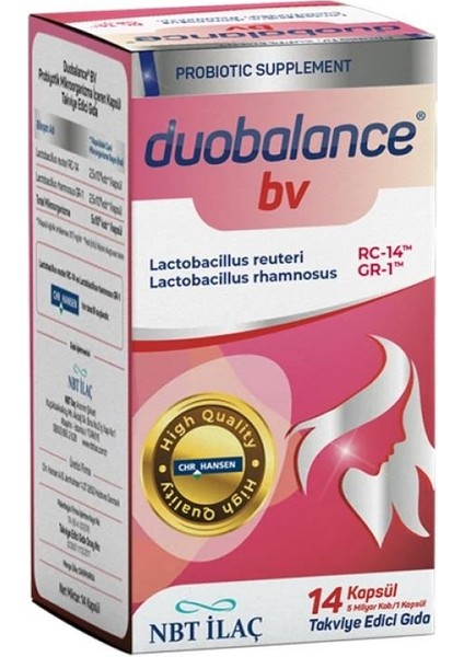 Nbt Ilaç Duobalance Bv Probiyotik 14 Kapsül