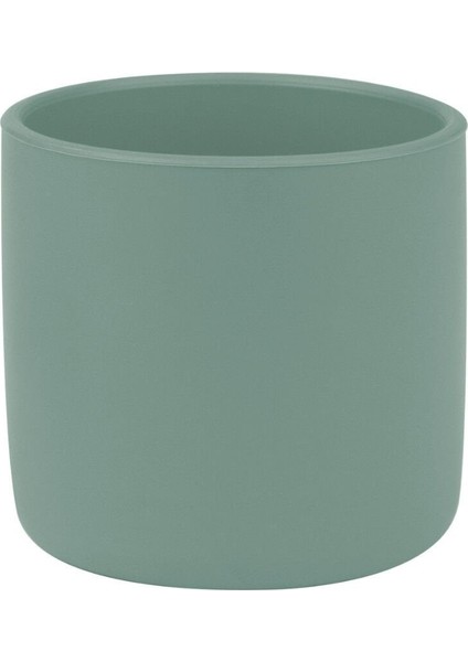 Silikon Mini Bardak Aqua Green