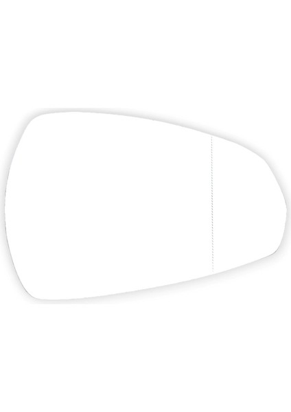 Audi A3 Sportback 2017-2020 Sağ Dikiz Aynası Camı Isıtmalı 8V0857536D