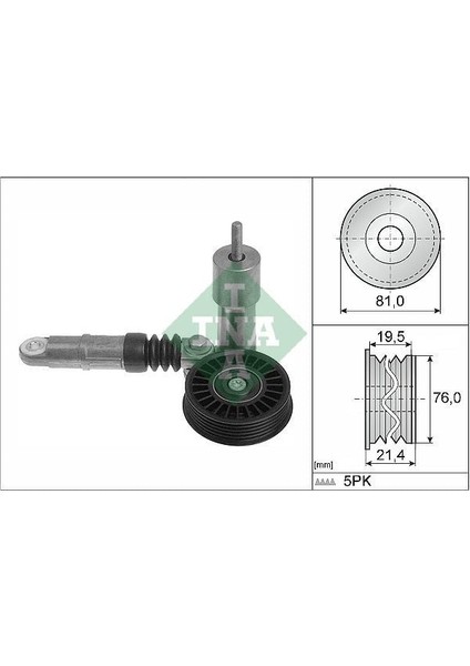 Passat A4 V Kayıs Gergısı Komple 01-05 [ına] [038903315D]