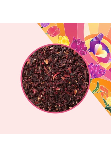 Mim And More Valentine Tea Ahududulu Aşk Çayı 2024 Limited Edition 50 gr & Valentine Sıcak Çikolata 50 gr