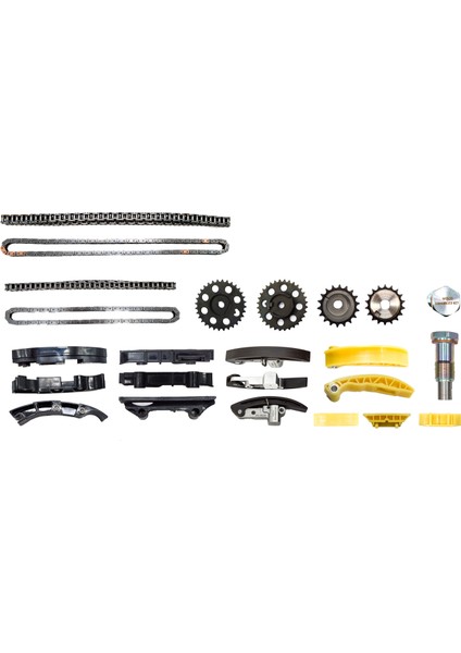 Zıncır Setı 10 Parca Vw Touareg Passat Q3 Q7 [03H109503KIT]