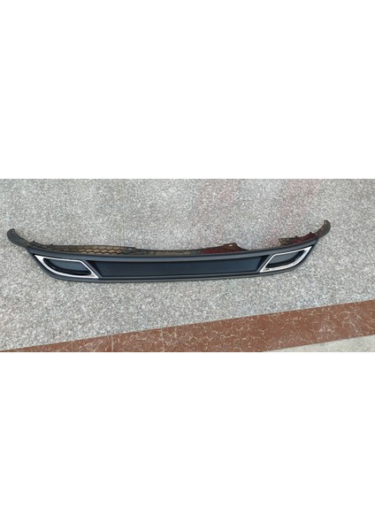 Tampon Spoylerı Arka (Dıfuzor) Egzoz Gorunumlu Mat Vw Polo R-Lıne 18 &gt; [2G68075689B9]