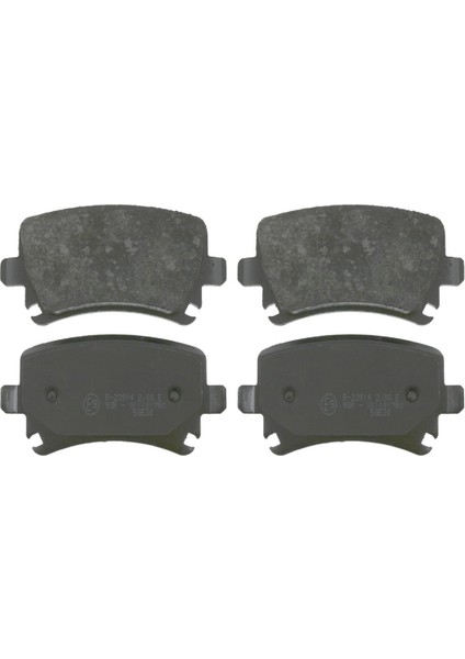 Passat Caddy Golf5 Golf6 Jetta A3 Leon Fren Balatası Arka 04- [textar] [1K0698451G]