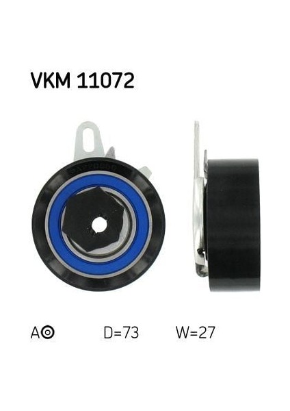 T4 Lt Eksantrık Gergı Rulmanı 91- [skf] [074109243F]