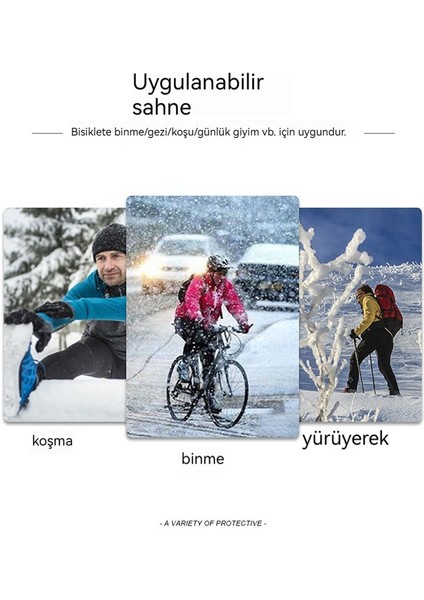 Erkek Bisiklet Eldiveni Q903 Kış Fermuarlı Dokunmatik Ekran Rüzgar Geçirmez, Sıcak ve Su Geçirmez Bisiklet Sporları Artı Kadife Kayak Eldivenleri Erkekler Için (Yurt Dışından)