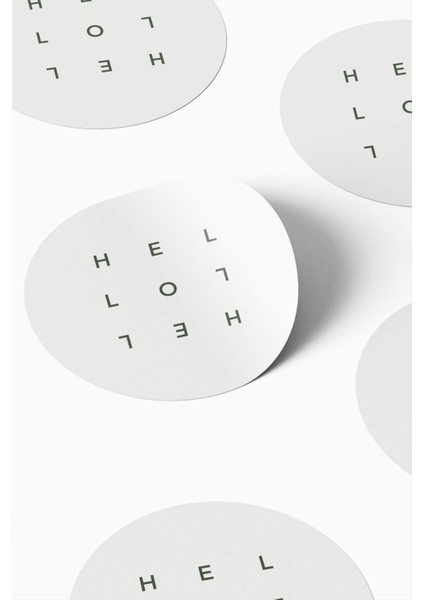 No1 27'li Minimal Seri Sticker