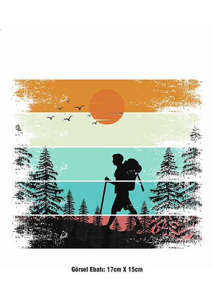 Trekking Outdoor Ütü ile Yapışan Tekstil Dtf Baskı