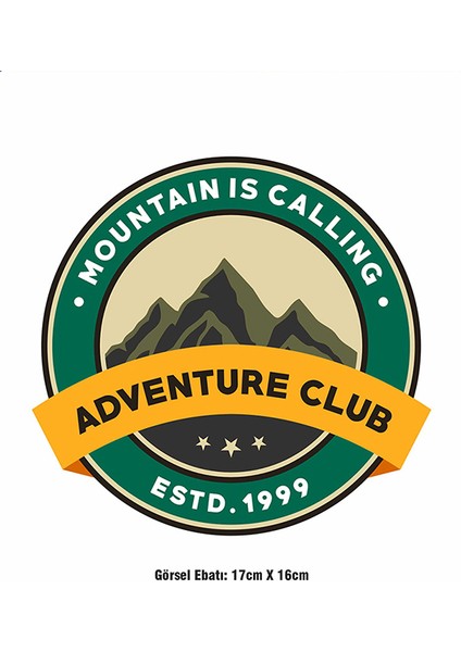 Adventure Club Outdoor Ütü ile Yapışan Tekstil Dtf Baskı
