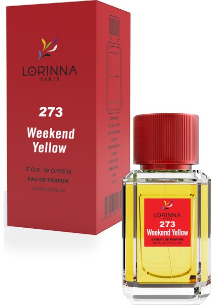 Lorinna Paris Weekend Yellow 50 ml Edp Kadın Parfüm