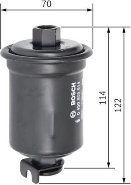 450905903 Benzin Filtresi R19 Laguna Safrane Iı 1.6 8V K7M 1.8 2.0 16V 2.0 2.5 20V Jetronık Filtre Uyumlu