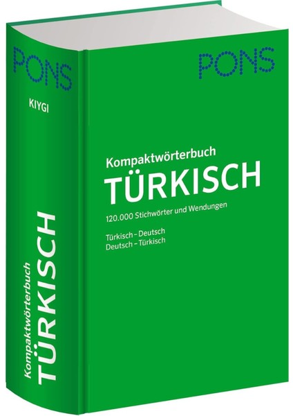 Pons Kompaktwörterbuch 120.000 Stichwörter Und Wendungentürkisch-Deutsch / Deutsch-Türkisch