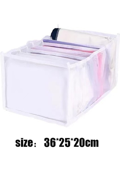 SN0011 Stili 3 Renk Pantolon T-Shirt Organizatör Giysi Saklama Için Yıkanabilir Klozet Organizatör Çekmeceler Pantolon Için Katlanabilir Saklama Kutuları Kot (Yurt Dışından) fiyatları