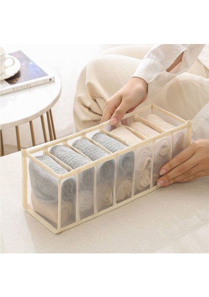 Bir Stil Külot Çorap Organizatör Çekmeceler Sutyen Saklama Kutusu Yıkanabilir Katlanabilir Dolap Iç Çamaşırı Kutusu Giyim Için Katlanabilir Bağları Ayrı Durumda (Yurt Dışından) fiyatları