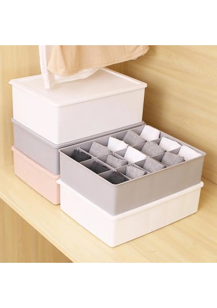 Pembe C Stili Çoklu Izgara Iç Çamaşırı Organizatör Dolap Sütyen Külot Çorap Kravatlar Depolama Çekmecesi Kutusu Çekmece Bölücü Iç Çamaşırı Saklama Kutusu (Yurt Dışından) fiyatları