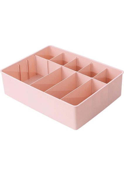 Pembe C Stili Çoklu Izgara Iç Çamaşırı Organizatör Dolap Sütyen Külot Çorap Kravatlar Depolama Çekmecesi Kutusu Çekmece Bölücü Iç Çamaşırı Saklama Kutusu (Yurt Dışından) modelleri