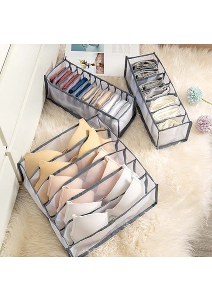 No.5 Tarzı 1 Adet Bölmeli Iç Çamaşırı Saklama Kutusu Çorap Sutyen Külot Dolap Çekmeceler Organizatör Bölücü Kutusu Kravatlar Çorap Sutyen Yatak Odası (Yurt Dışından) fiyatları