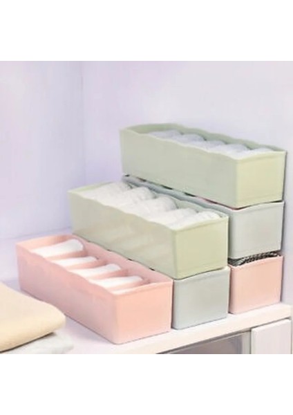 Kayısı Tarzı 26,5 x 7,7 x 5,5 cm 5 Bölme Çok Amaçlı Iç Çamaşırı Sutyen Kravat Çekmece Saklama Kutusu Makyaj Organizatör Çekmece Elbise Çorap Kılıf Çekmece Organizatör (Yurt Dışından) indirimleri