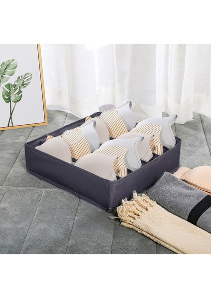 6 Kiriş Beyaz Stil 24 Girds Iç Organizatör Katlanabilir Ev Kabine Bölücü Saklama Kutusu Dolap Organizatör Çekmece Çorap Şort Sutyen Saklama Kutuları (Yurt Dışından) fırsatları