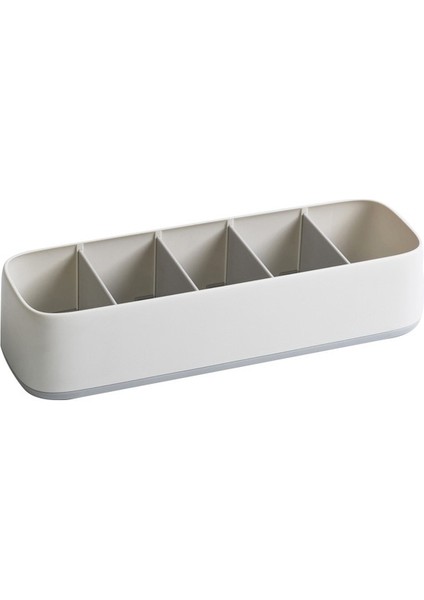 Kirli Beyaz Tarzı 5 Izgara 1 Parça Ev Iç Çamaşırı Çorap Saklama Kutusu Dolap Çekmecesi Giysi Çorapları Tutucu 5 Izgaralar Dolap Plastik Kravat Organizatör Kutusu (Yurt Dışından)