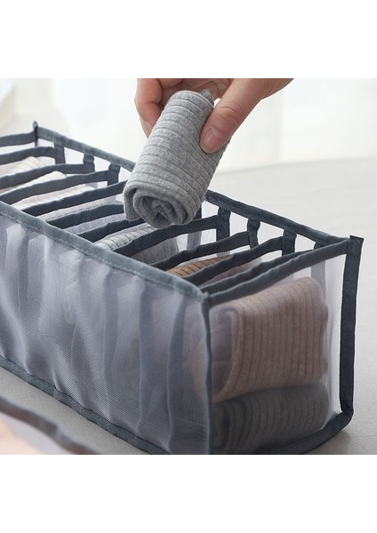 Beyaz 11 Izgara Stili 1 Adet Iç Çamaşırı Sutyen Çorap Külot Saklama Kutusu Dolabı Fg Dolap Klozet Dolabı Ev Çekmece Bölmesi Yerden Tasarruf (Yurt Dışından) indirimleri