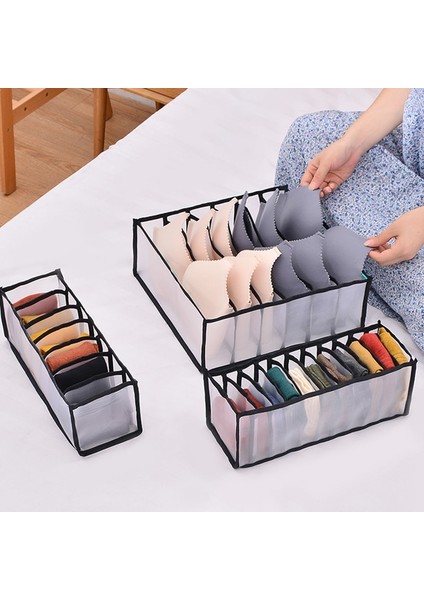 Menekşe Tarzı 3 Adet Yeni Iç Çamaşırı Sutyen Organizatör Saklama Kutusu 2 Renkler Çekmece Dolap Organizatörleri Kutuları Iç Çamaşırı Atkı Çorap Sutyen Sıcak Satış (Yurt Dışından) fırsatları