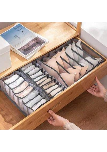 Beyaz 7 Izgara Stili 2021 Yeni Iç Çamaşırı Sutyen Organizatör Saklama Kutusu Çekmece Dolap Organizatörleri Iç Çamaşırı Atkılar Için Bölücü Kutuları Çorap Sutyen (Yurt Dışından) fiyatları