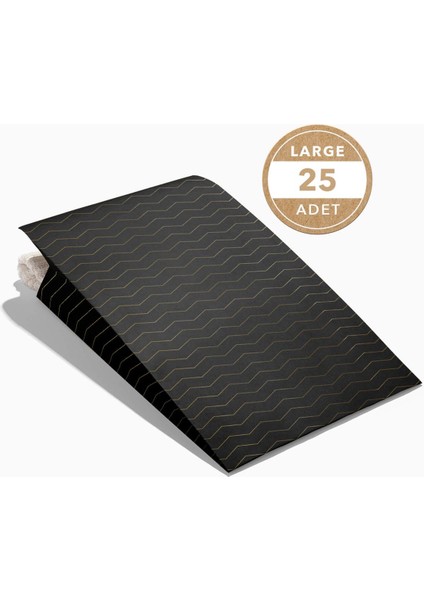 No1 25'li Klasik Seri Kargo Zarfı - Siyah - 28x38x11 Cm fırsatları
