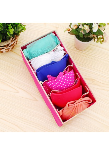 Sixgrid Stili Iç Çamaşır Bölücü Saklama Kutuları Çekmece Kapaklı Klozet Düzenleyici Ropa Iç Organizador Kravatlar Için Çorap Şort Sütyen Organizador (Yurt Dışından) fırsatları