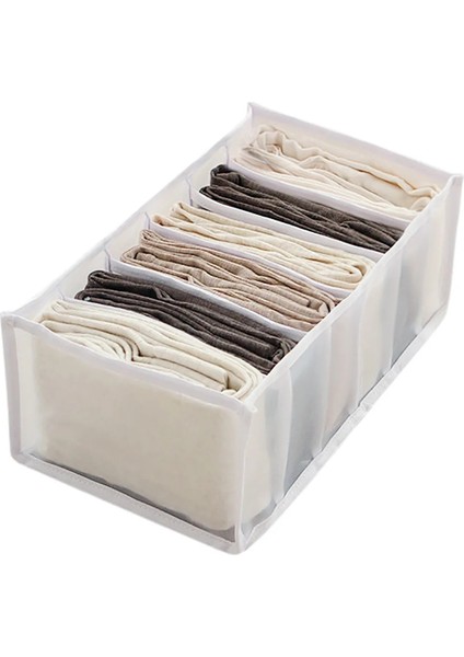 32X17X12CM Stili 1 Adet Kot Elbise Bölücü Saklama Kutusu Dolap Çekmece Organizatörleri Yeniden Kullanılabilir Kalın Pantolon Kazak Iç Çamaşırı Çorap Örgü Ayırma Kutuları (Yurt Dışından)