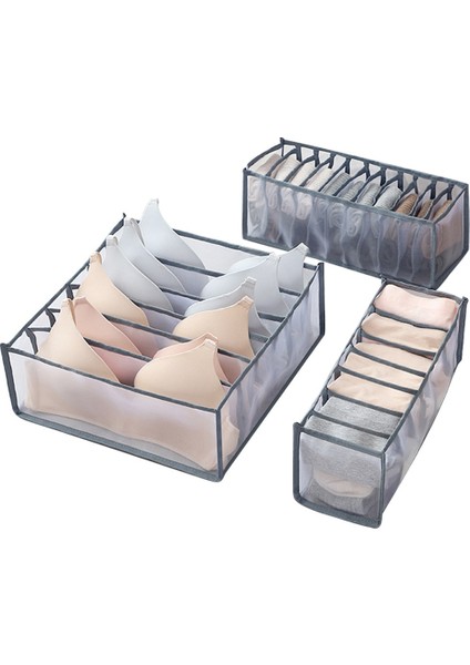 7 Izgaralı Siyah Stil Iç Çamaşırı Sutyen Organizatör Saklama Kutusu Çekmece Dolap Organizatörleri Iç Çamaşırı Atkılar Için Bölücü Kutular Çorap Sutyen 6 Renk Organizador (Yurt Dışından) modelleri