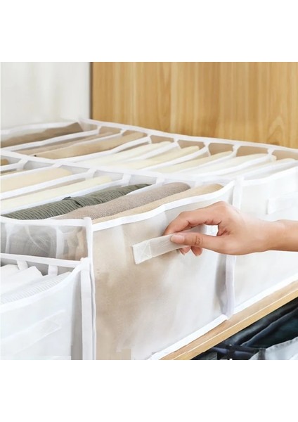 Gömlek 7 Siyah Stil Kazak Giysi Saklama Kutusu Giyim Organizatörü T-Shirt Pantolon Çorap Depolama Organizatörleri Dolap Dolap Düzenleyici Çekmece Devider (Yurt Dışından) fırsatları