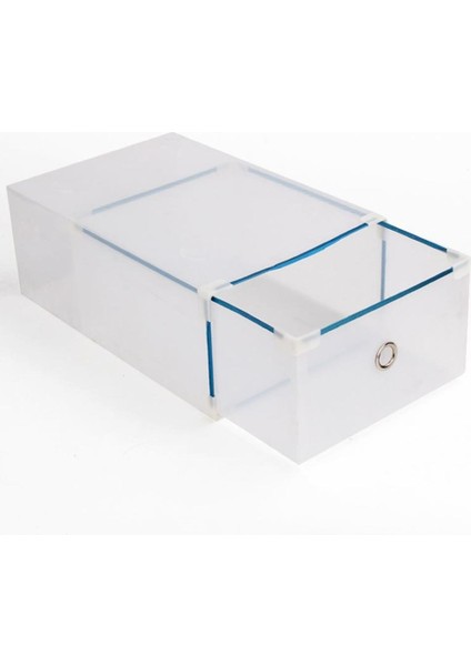 Beyaz Stil 31X20X11CM Katlanabilir Plastik Saklama Kutusu Kalınlaşmak Sandık Elbise Ayakkabı Çekmeceleri Ev Için Temizle Depolama Organizatör Yerden Tasarruf Aksesuarları (Yurt Dışından)