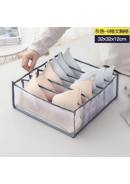 Sutyen Gri Tarzı Yeni Pvc 9 Izgara Kazak Saklama Kutusu Dolap Gardırop Giysi Bölmesi Kutuları Çekmece Kot Çorap Iç Çamaşırı Ayırma Organizatörü (Yurt Dışından) fiyatları