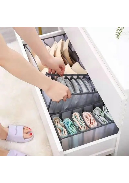 11 Izgara Siyah Stil Iç Çamaşırı Sutyen Organizatör Saklama Kutusu Çekmece Klozet Organizatörleri Iç Giyim Için Bölücü Kutular Atkılar Çorap Sutyen Organizadores De Ropa (Yurt Dışından) indirimleri