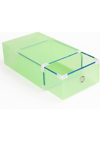 Yeşil Stil 31X20X11CM Katlanabilir Plastik Saklama Kutusu Kalınlaşmak Sandık Elbise Ayakkabı Çekmeceleri Ev Için Temizle Depolama Organizatör Yerden Tasarruf Aksesuarları (Yurt Dışından)