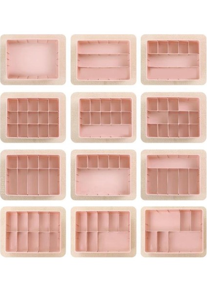 Beyaz C Stili Çoklu Izgara Iç Çamaşırı Organizatör Klozet Sütyen Külot Çorap Kravatlar Depolama Çekmecesi Kutusu (Yurt Dışından) modelleri