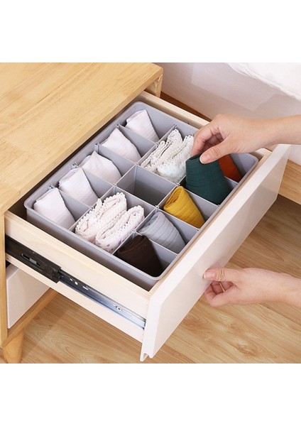 Beyaz C Stili Çoklu Izgara Iç Çamaşırı Organizatör Klozet Sütyen Külot Çorap Kravatlar Depolama Çekmecesi Kutusu (Yurt Dışından) indirimleri