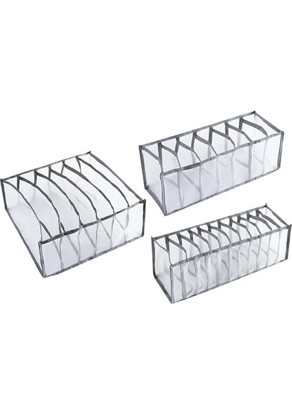 24 Izgara Bej Stili Iç Çamaşırı Depolama Organizatör Ayrılmış Çorap Şort Sutyen Saklama Kutuları Yurt Klozet Organizatör Çekmece Giysiler Için Yıkanabilir (Yurt Dışından) fiyatları