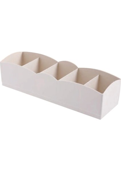 No.9 Tarzı 1-5 Hücre Küçük Eşya Saklama Kutusu 5 Hücre Plastik Kravat Saklama Kutusu Sutyen Çorap Çekmece Organizatör Kozmetik Düzenli Bölücü Ev Aksesuarları (Yurt Dışından) indirimleri